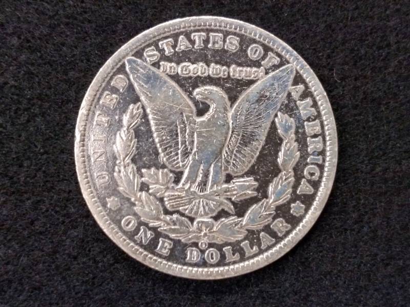 1886 O Morgan Silver Dollar...