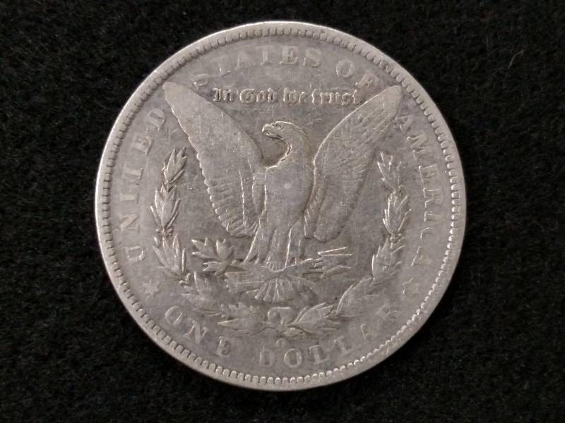 1892 O Morgan Silver Dollar...