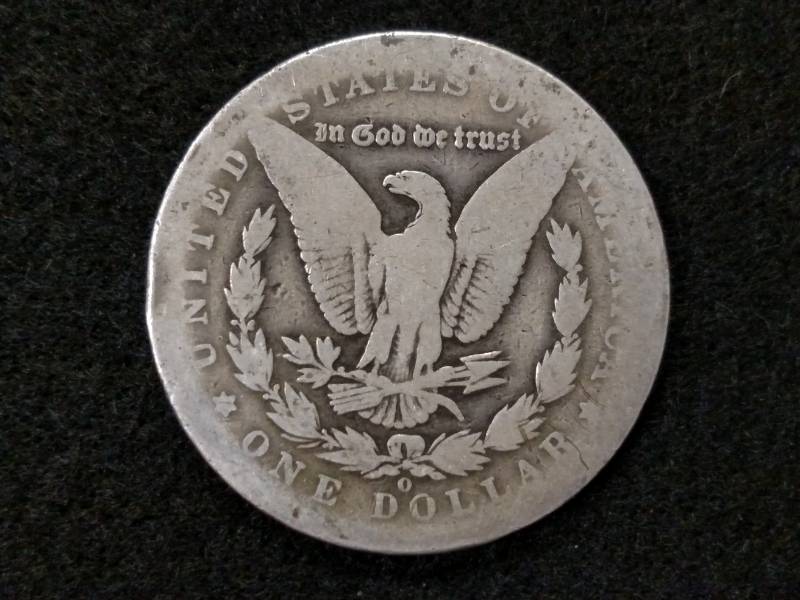 1894 O Morgan Silver Dollar...