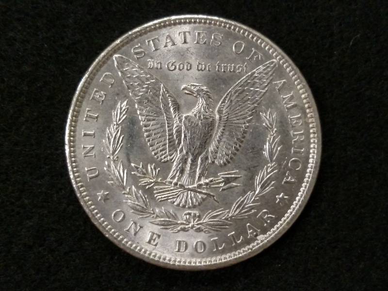 1896 MS  Morgan Silver Dollar...