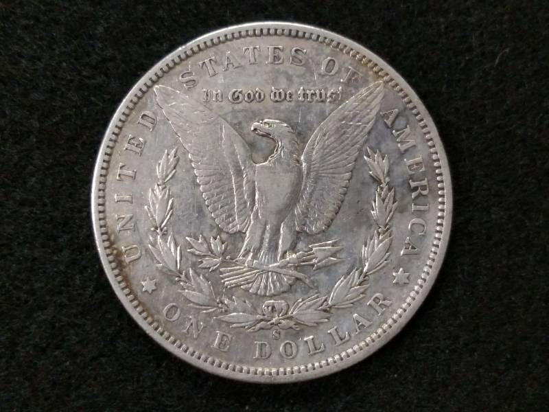 1896 S Morgan Silver Dollar, Better...