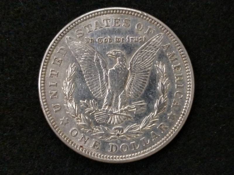 1921 D Morgan Silver Dollar...