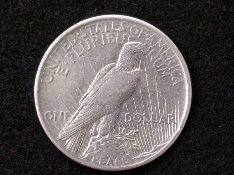 1921 Peace High Relief Silver Dolla...