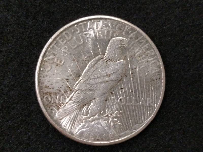 1922 S Peace Silver Dollar...