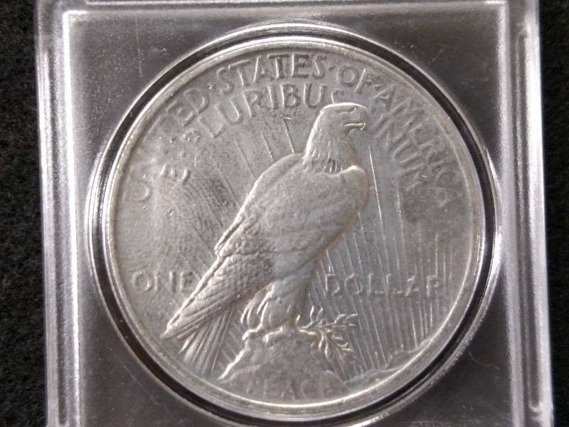 1923 Peace Silver Dollar...