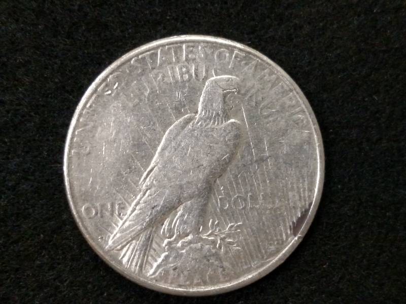 1923 S Peace Silver Dollar...