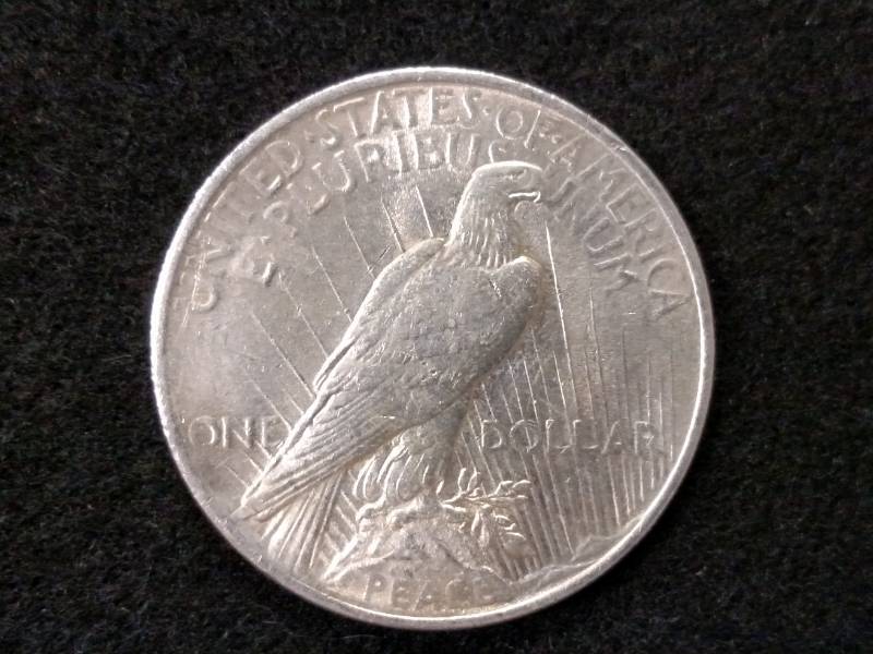 1924 Peace Silver Dollar...