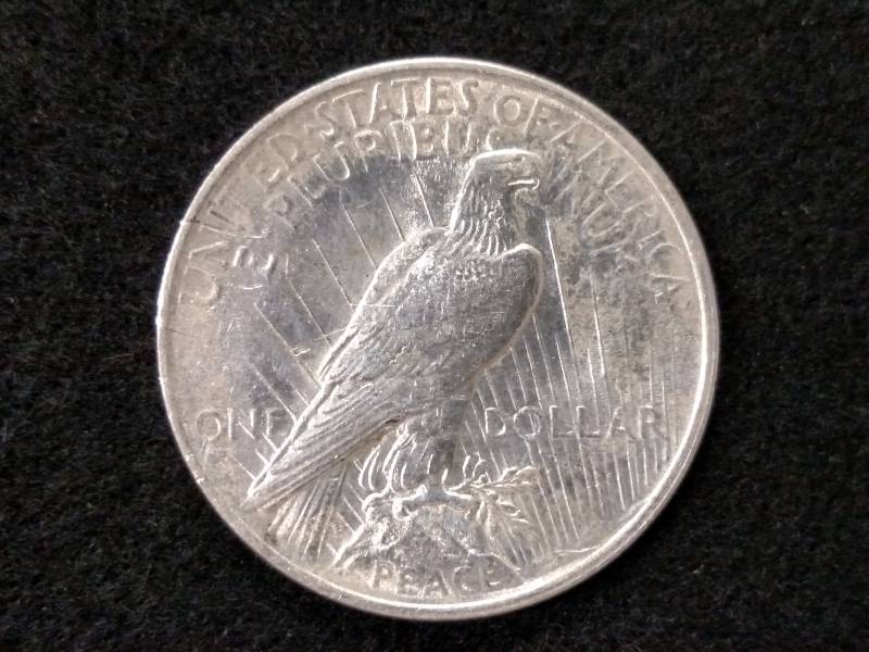 1924 Peace Silver Dollar...