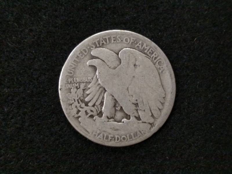1920 Walking Liberty Silver Half Do...