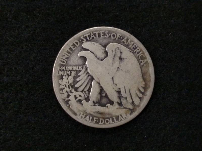 1928 S Walking Liberty Silver Half ...