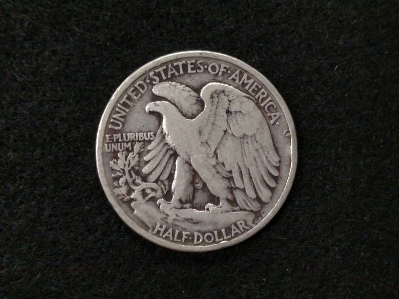 1938 Walking Liberty Silver Half Do...