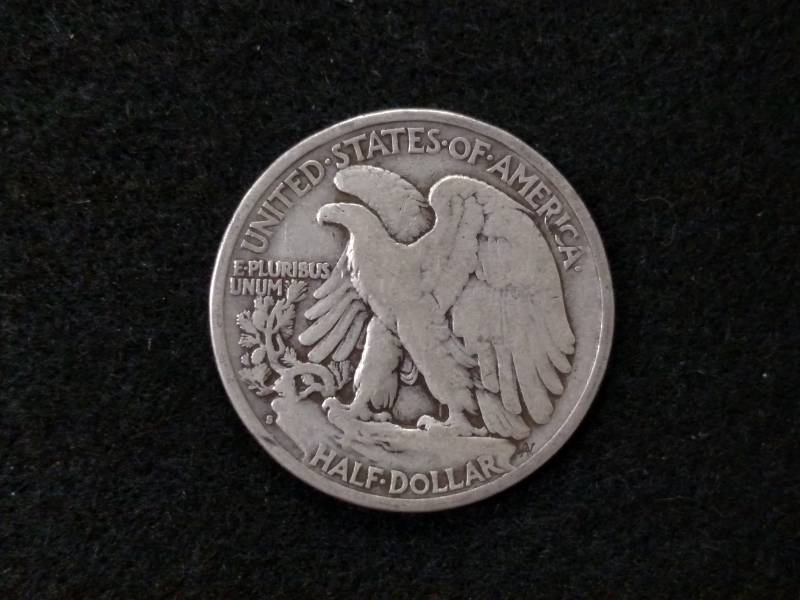 1939 S Walking Liberty Silver Half ...