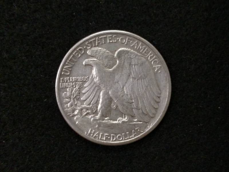 1940 Walking Liberty Silver Half Do...
