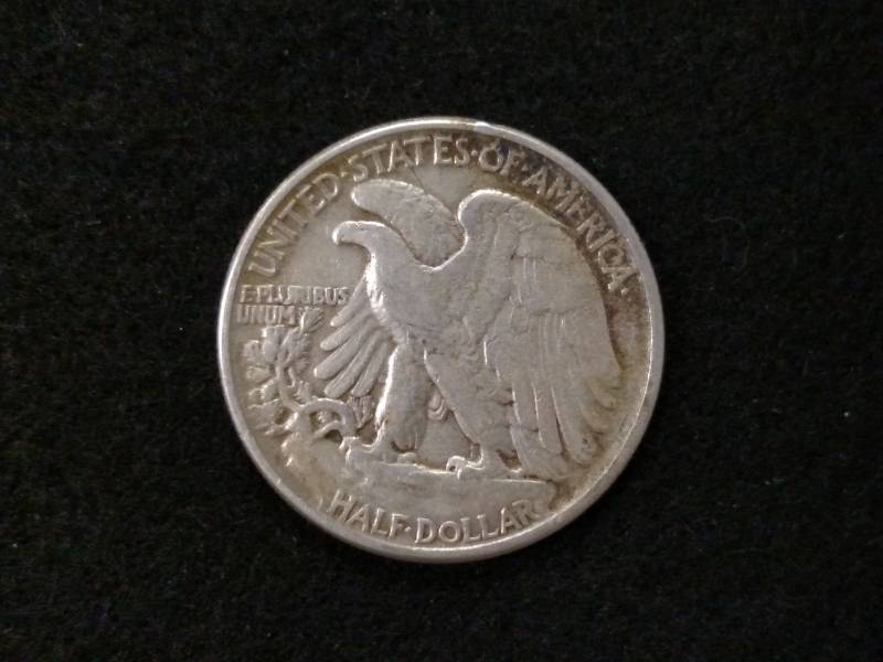 1941 Walking Liberty Silver Half Do...
