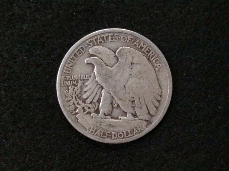 1943 S Walking Liberty Silver Half ...