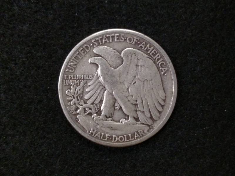 1945 D Walking Liberty Silver Half ...