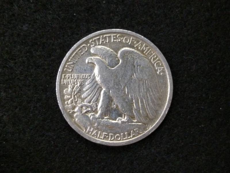1946 S Walking Liberty Silver Half ...