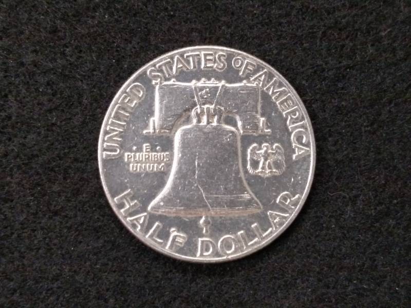1949 Franklin Silver Half Dollar...