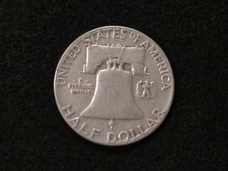 1951 Franklin Silver Half Dollar...