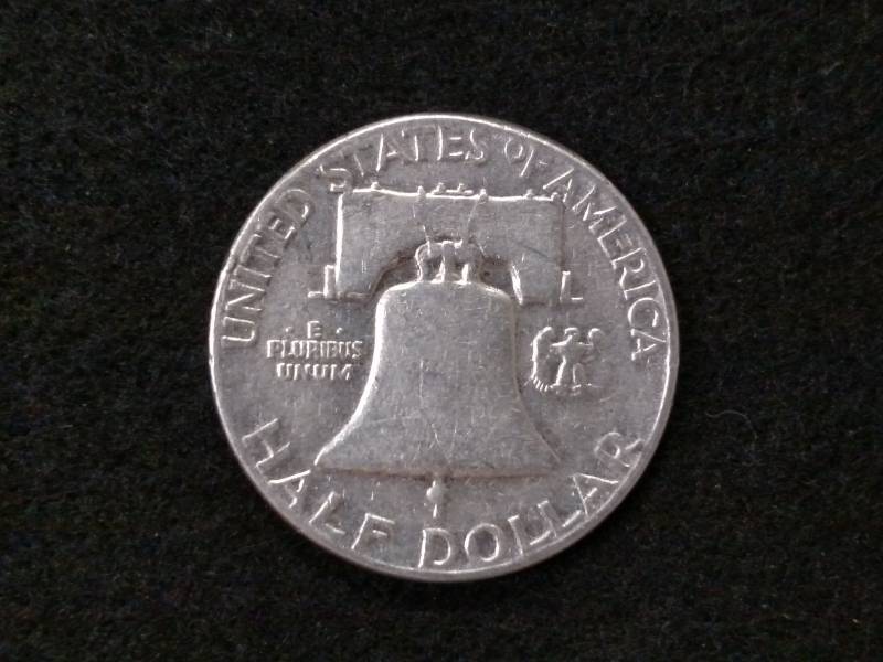 1952 Franklin Silver Half Dollar...