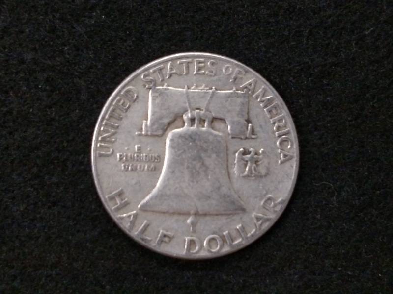 1954 Franklin Silver Half Dollar...
