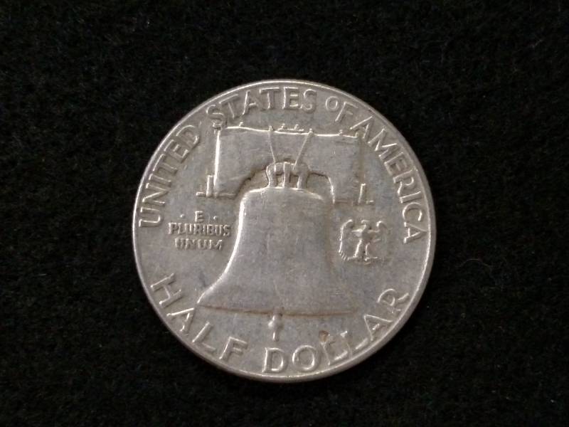 1961 Franklin Silver Half Dollar...