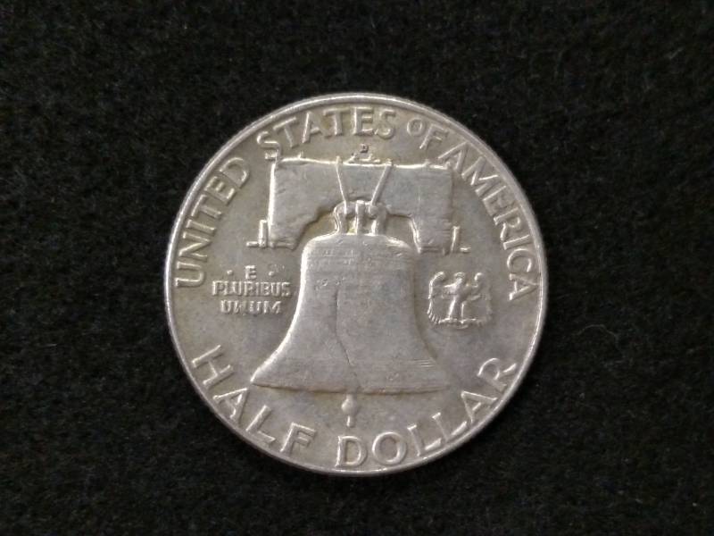 1962 D Franklin Silver Half Dollar...