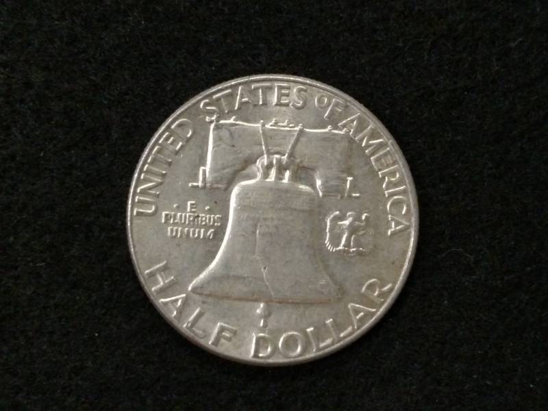 1963 Franklin Silver Half Dollar...