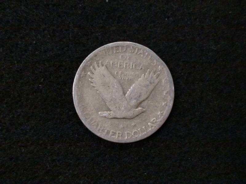 1925 Standing Liberty Silver Quarte...
