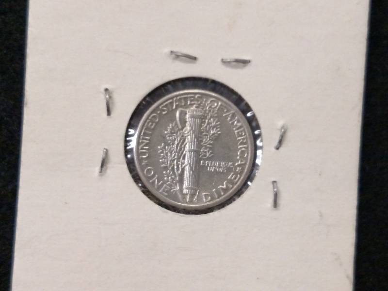 1927 High Grade Mercury Head Silver...