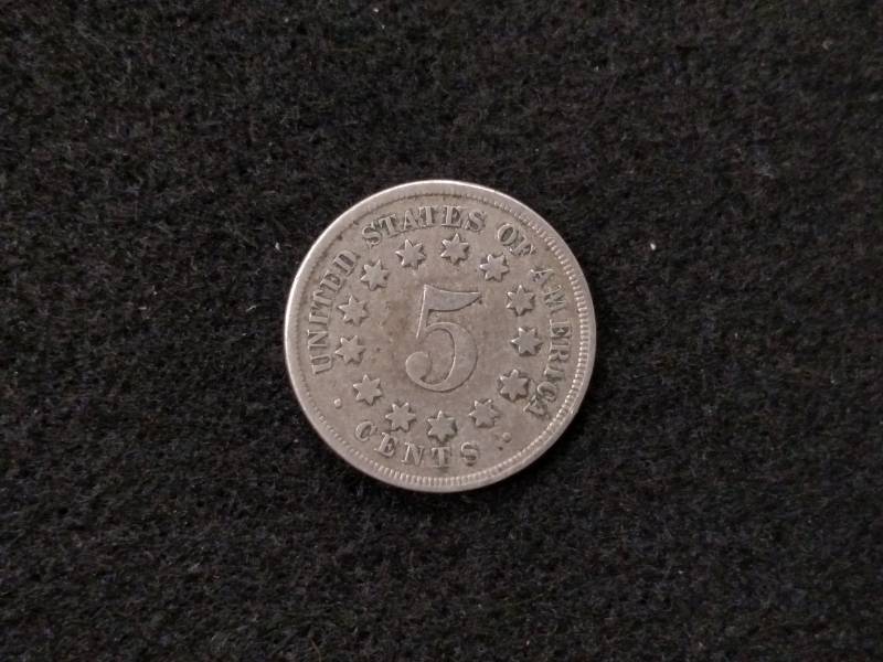 1867 Sheild Nickel ...