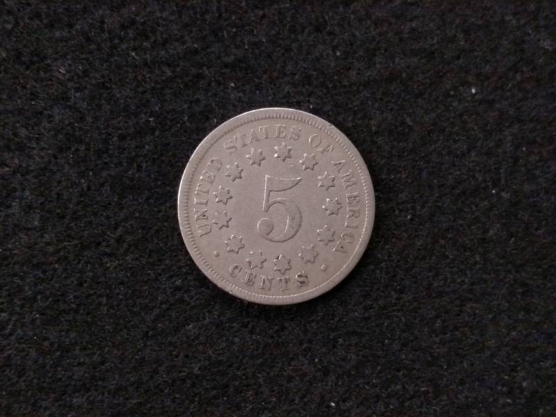 1868 Sheild Nickel ...
