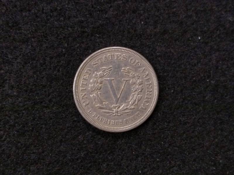 1883 No Cent High Grade V Nickel...