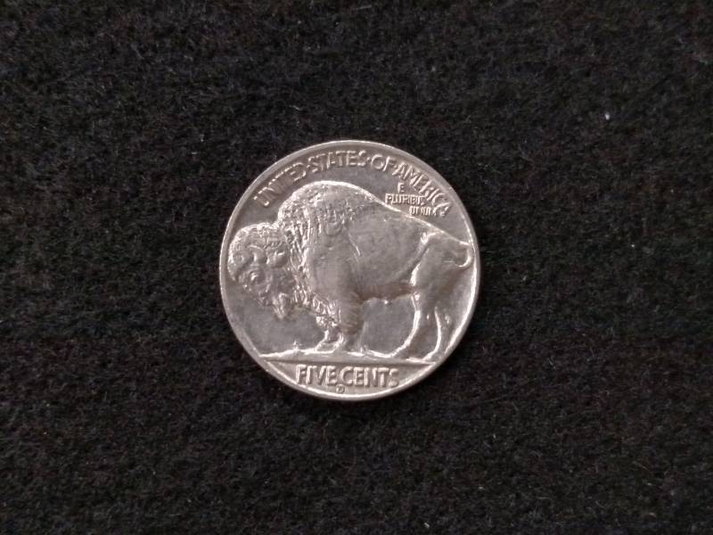 1937 D High Grade Buffalo Nickel...