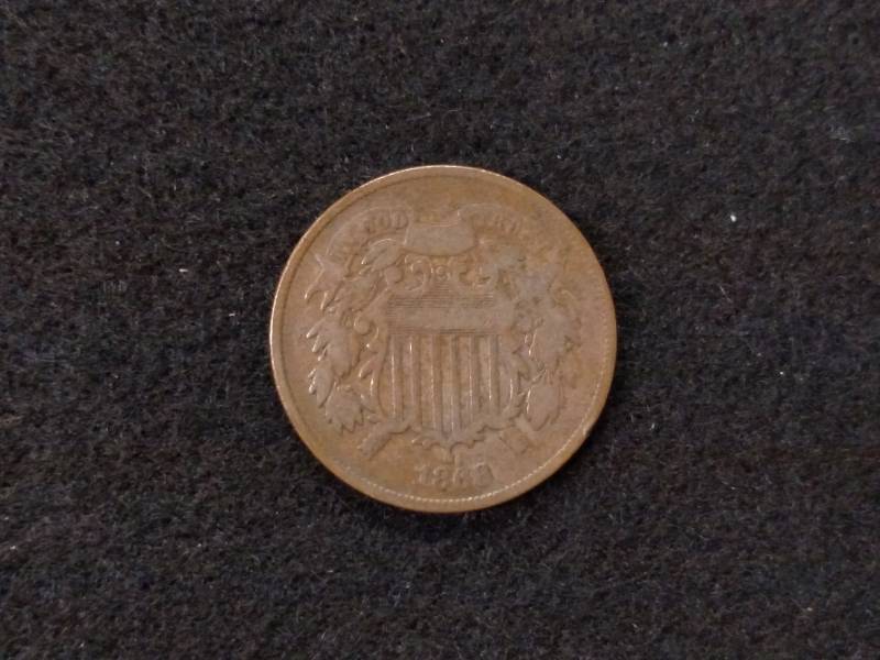 1868 Two Cent Piece...