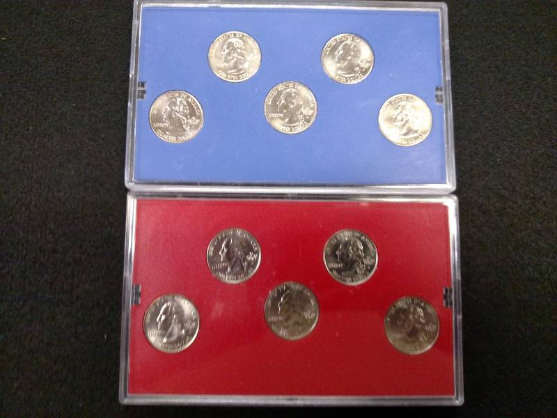 2007 D & P Mints State Quarters Set...