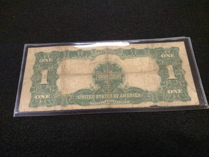 1899 Large Size Black Eagle One Dol...