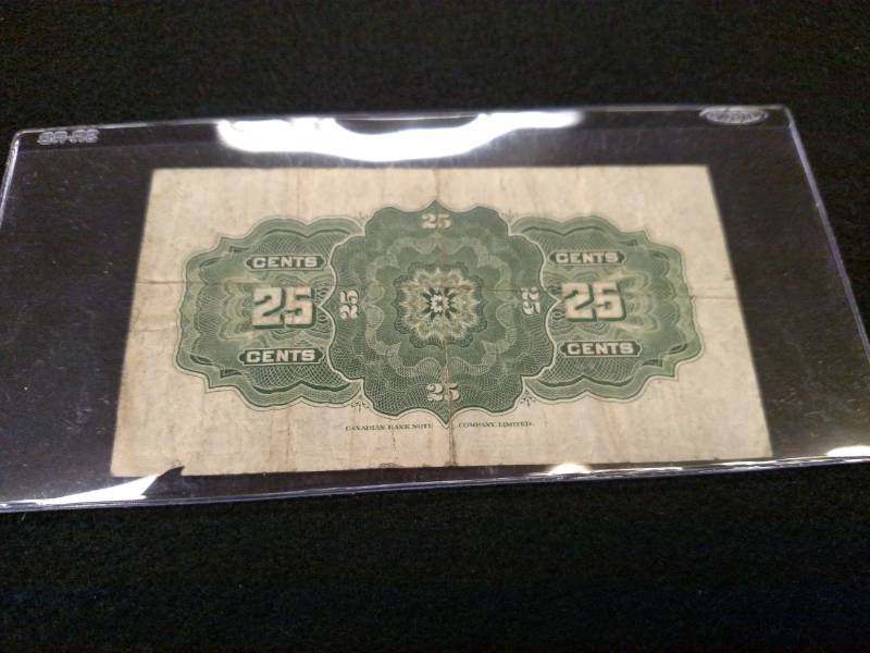 1923 Twenty Five Cents Dominion of ...
