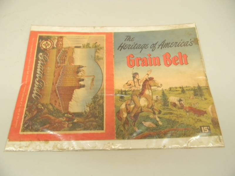 lot 46 image: VINTAGE RARE - Grain Belt Brewery Advertisement The Heritage Of Americas 1952 RARE - SEE PICTURES