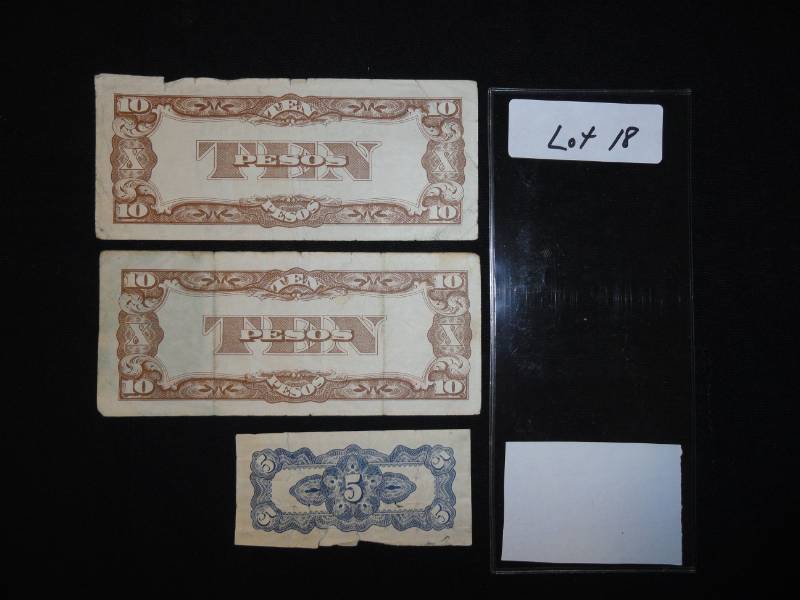 1945 Post WWII Japanese Government  Currency Used by GIs Under the Marshall Plan