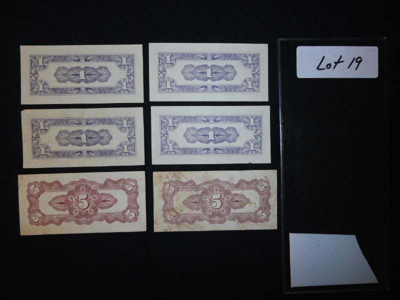 Post WWII 1945 Japanese Government Currency