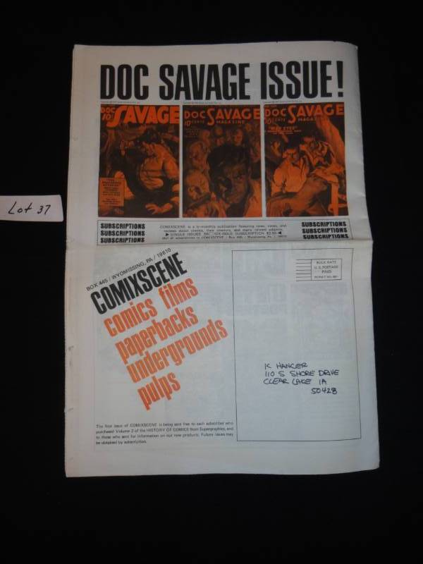 First EditionIssue of Comixscene