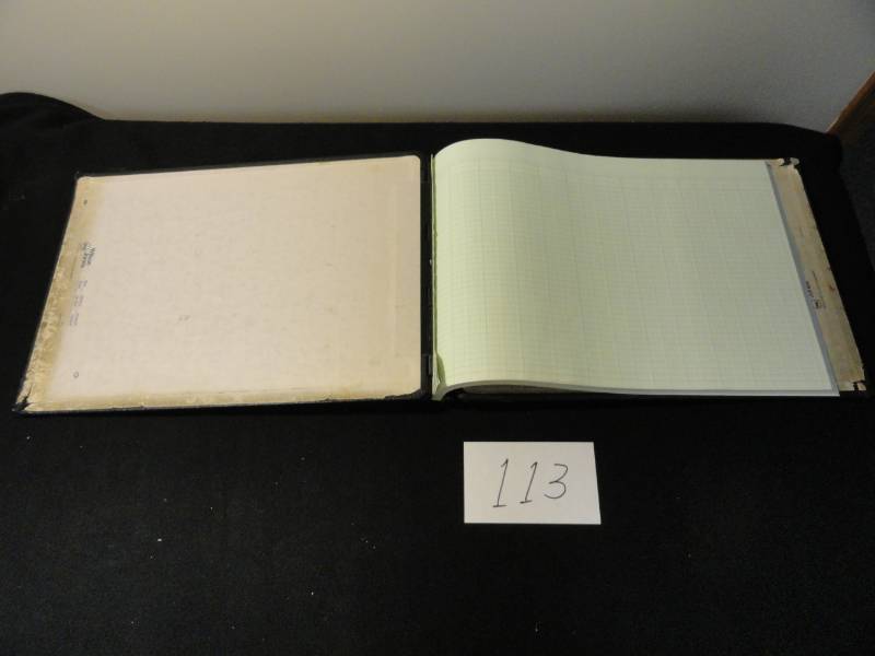 Early 1900s Wilson Jones Accounting Ledger - Unused
