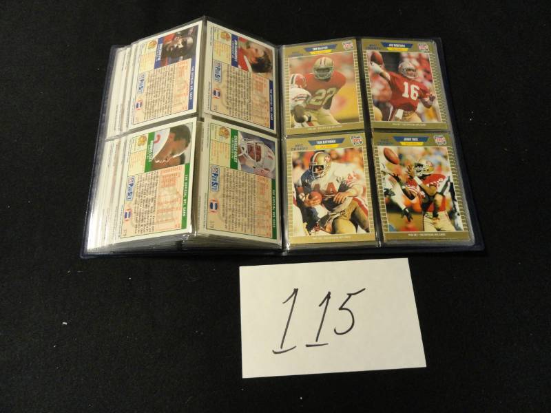 Superbowl XXIV Sunday, January 28, 1990 Broncos vs. 49s Collection Cards