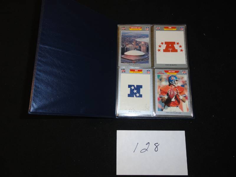 Superbowl XXIV Sunday, January 28, 1990 Broncos vs. 49s Collection Cards