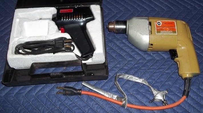 lot 23 image: Soldering Gun and Drill