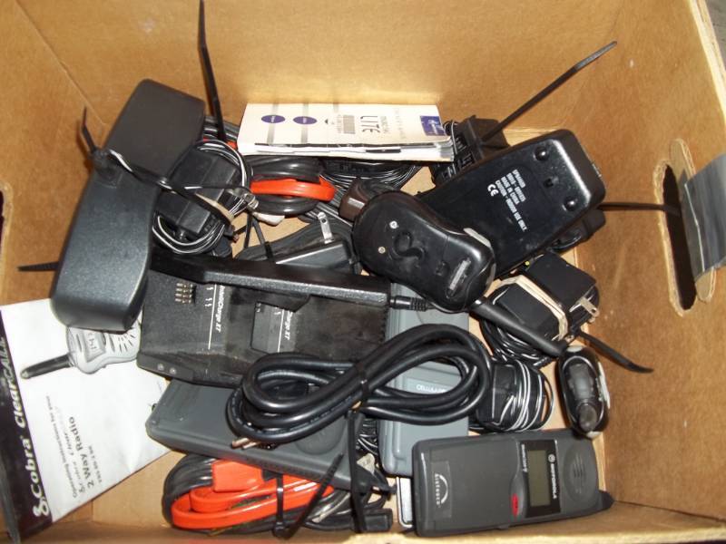 lot 72 image: Walkie Talkies and Assorted Electronics