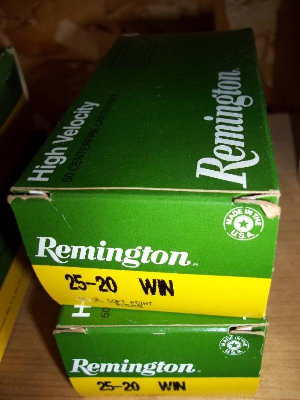 lot 129 image: 25-20 Ammo