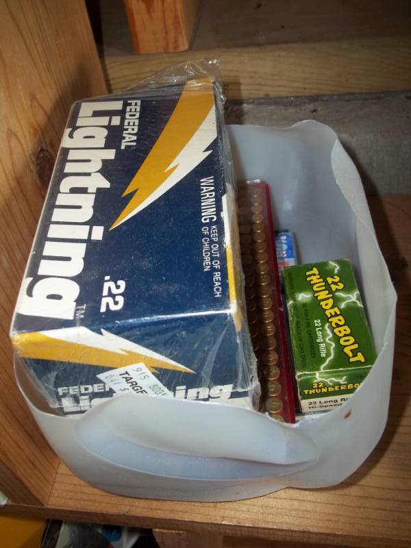 lot 140 image: 22 Ammo