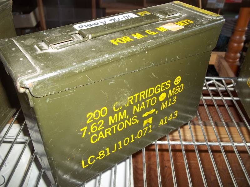lot 188 image: Ammo Box